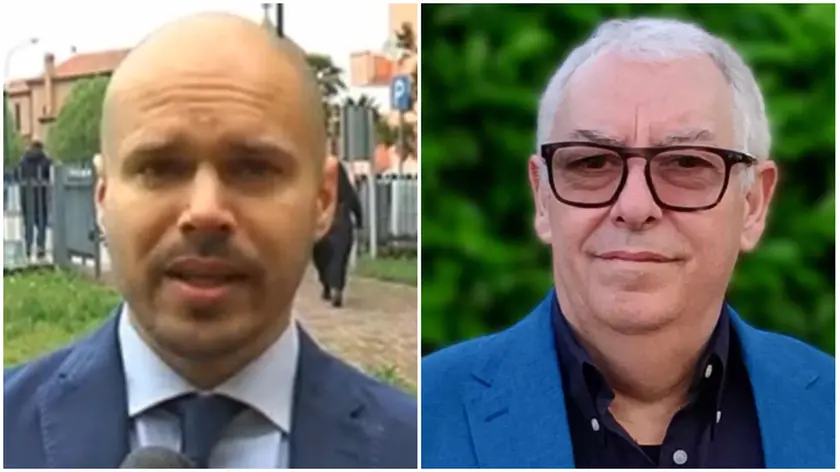 I candidati Alessandro Aggio e Antonio Bottin