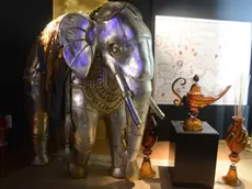 Interpress/M.Tagliapietra Venezia 13.05.2017.- Biennale Arte. Giardini. Padiglione Venezia. Nella foto: Elefante.