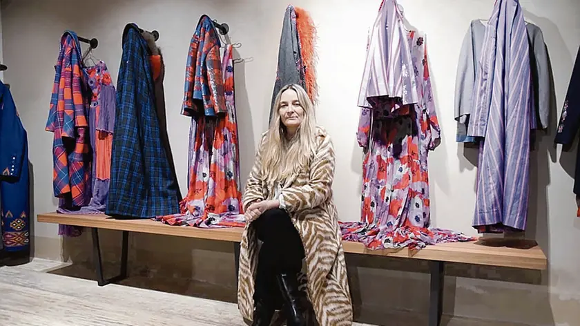 Cristina Nogara, titolare della boutique Kiriku in Frezzeria