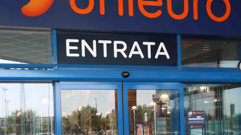 Un'immagine di archivio della catena Unieuro