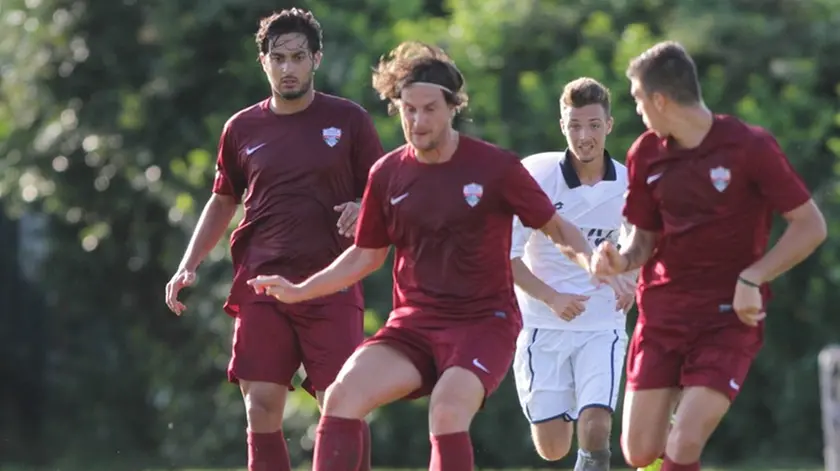 Vatrella Moglianono amichevole Union Pro- Unione Venezia in foto carcuro