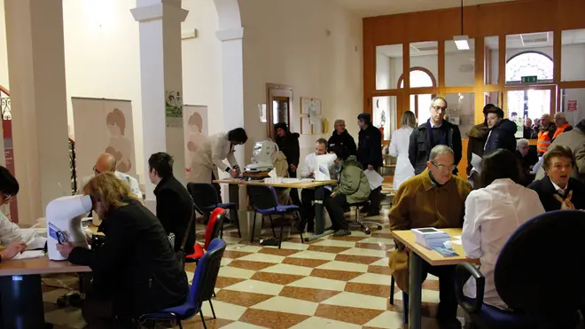 Visite oculistiche gratuitie presso il Municipio di Mestre in via Palazzo 1.