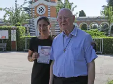 agostini agenzia foto film treviso conf. stampa don torta e tiziana d'andrea su problemi banche