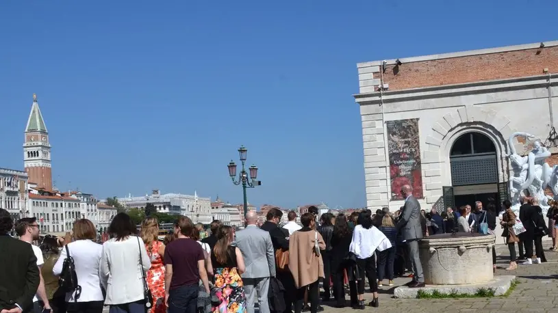 Interpress/Mazzega Venezia, 08.04.2017.- Punta della Dogana, Inaugurazione mostra "Treasures from the wreck of the unbelievable" do Damien Hirst