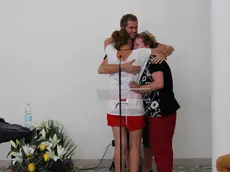 Agenzia Candussi. Descrizione: funerali di Roberto Sergi (Jimmy) presso cimitero di Chirignago