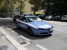 Un'auto della polizia