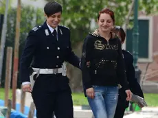 Interpress/M.Tagliapietra Venezia 03.05.2016.- Doina Matei rientra in Carcere femminile della Giudecca dopo l'udienza in Tribunale per la semilibertà.