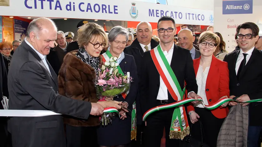 CAORLE - DINO TOMMASELLA - COLUCCI - INAUGURAZIONE FIERA DELL'ALTO ADRIATICO 2015 -