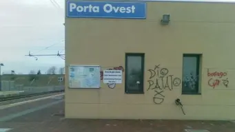 La stazione ferroviaria di Oriago Porta Ovest Il parcheggio è sempre vuoto