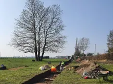Gli scavi in corso nell'area di Altino