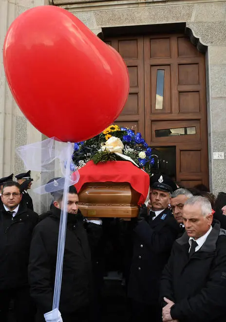 22/01/2019 Taurianova (RC). Funerali di Sissy Trovato Mazza, l’agente penitenziaria uccisa da un colpo di pistola mentre si trovava all’ospedale di Venezia.....