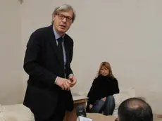 Vittorio Sgarbi appena rinominato dal ministro Bondi