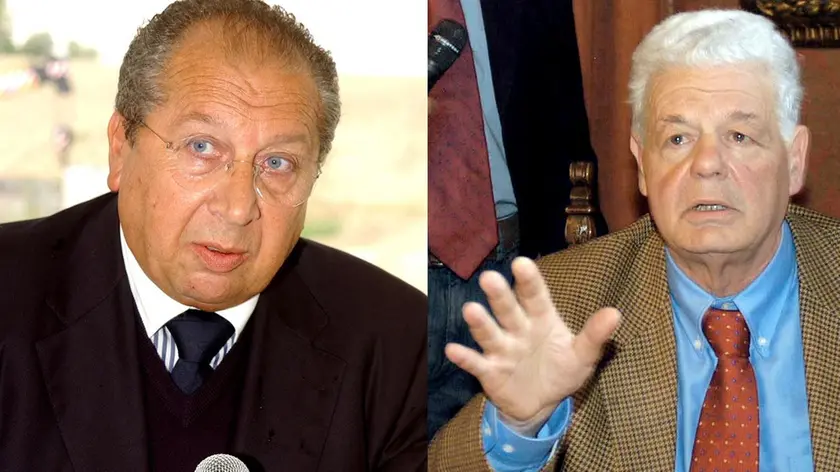 L'ex direttore generale dell'Asl 12 Antonio Padoan e l'avvocato ex procuratore Ennio Fortuna