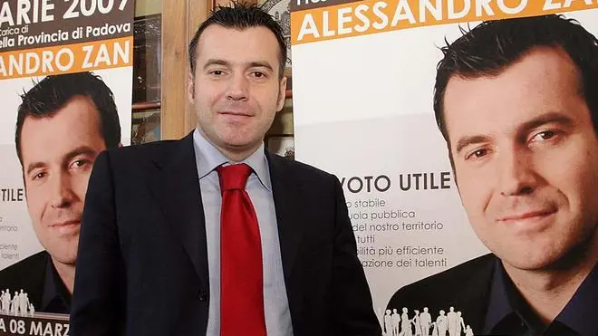 Presentazione della candidatura di Alessandro Zan alle primarie della provincia.
