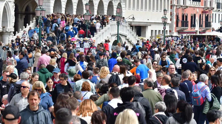 Turisti a Venezia