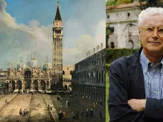 Piazza San Marco dipinta da Canaletto e lo storico Gianni Moriani