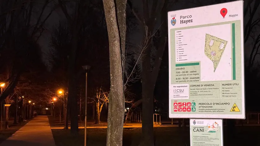 Il luogo dove è avvenuto l'accoltellamento