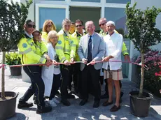 Lorenzo Porcile/ Lungomare Adriatico Nord, Sottomarina / inaugurazione nuovo centro salvataggio sottomarina