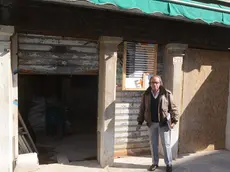 Il negozio di "Franco el luganegher", vendeva alimentari e pane, ora ha chiuso per fare spazio a una galleria