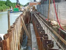 La "muraglia" di porto Marghera