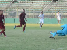 INTERPRESS/GF.TAGLIAPIETRA. 10.08.2014.- CALCIO, VENEZIA-TARANTO- GOL DI SIEGA