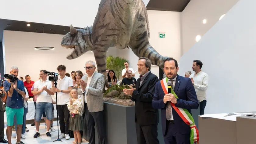 Un momento dell'inaugurazione del JMuseo