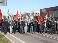 Manifestazione dei lavoratori Speedline