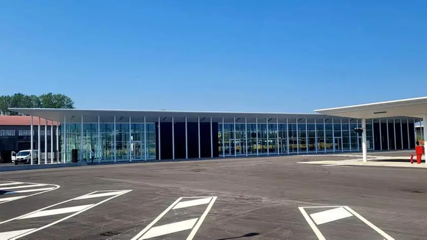 Il nuovo terminal dell'autostazione di via Ereditari