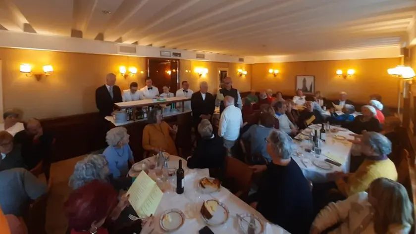 Gli anziani ospiti di Cipriani all'Harry's bar