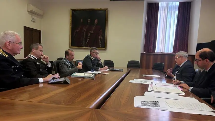Il vertici anti vandali e delinquenza a Mestre