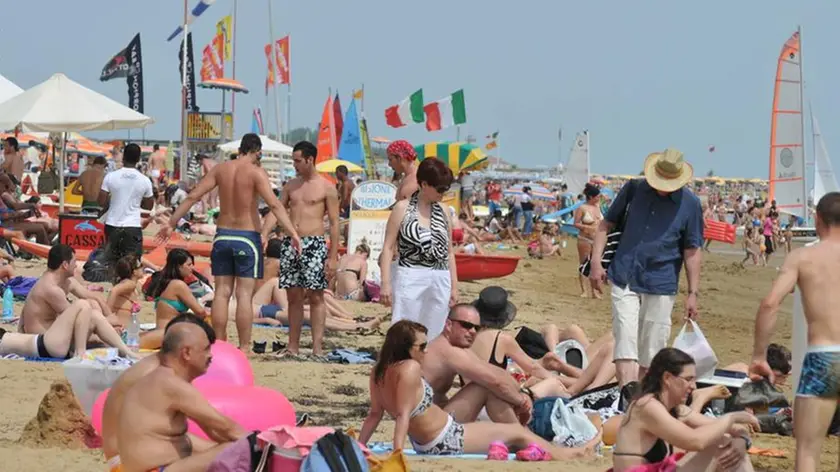 La spiaggia di Bibione