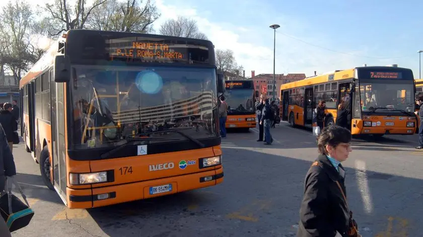 Piazzale Roma, terminal del bus