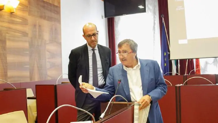 L'assessore Zuin con il sindaco Brugnaro