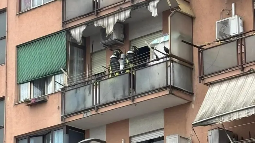 Incendio in casa