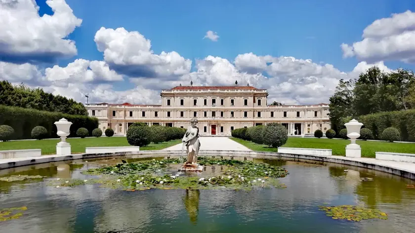 Una veduta di Villa Farsetti a Santa Maria di Sala