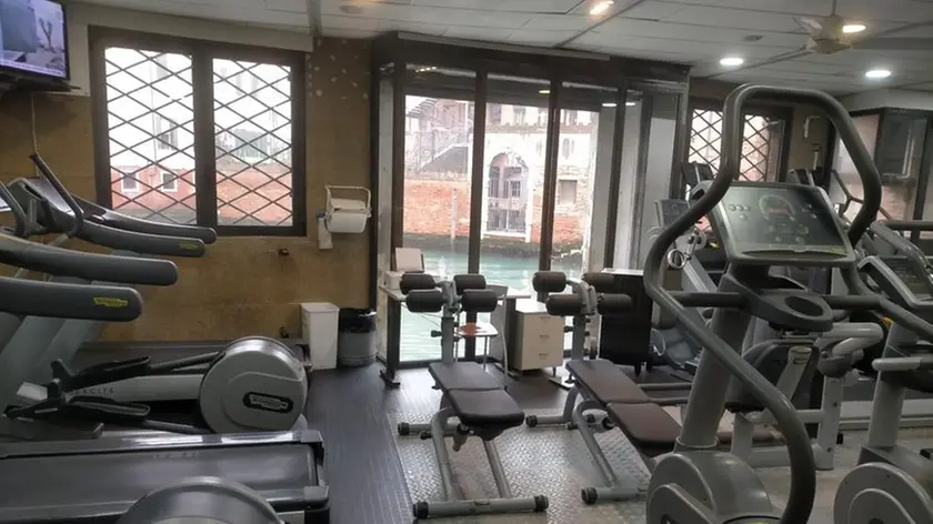 L’interno della palestra Fitness Point