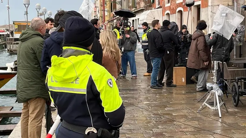 Le riprese del film a Venezia