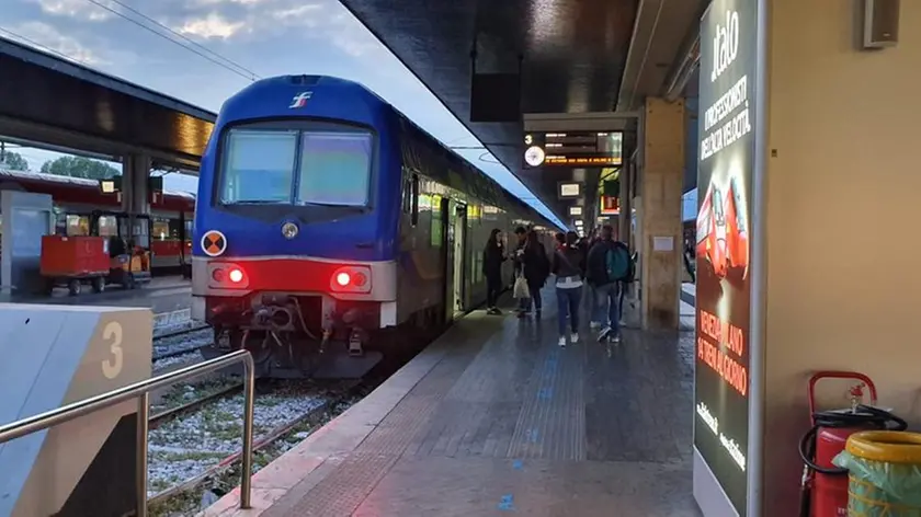 Venezia. Stazione treni Santa Lucia.