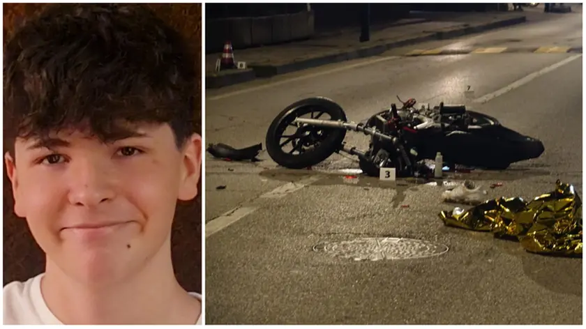 Gregorio Bertoli, morto a 17 anni nell'incidente