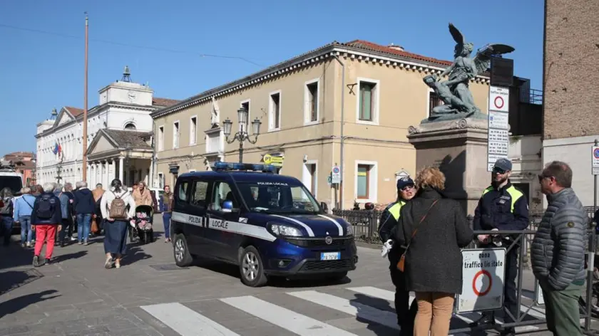 La Polizia locale di Chioggia all’interno della Ztl