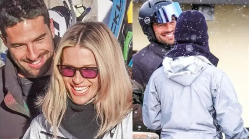 Alvise Rigo e Michelle Hunziker nelle foto del settimanale "Chi"