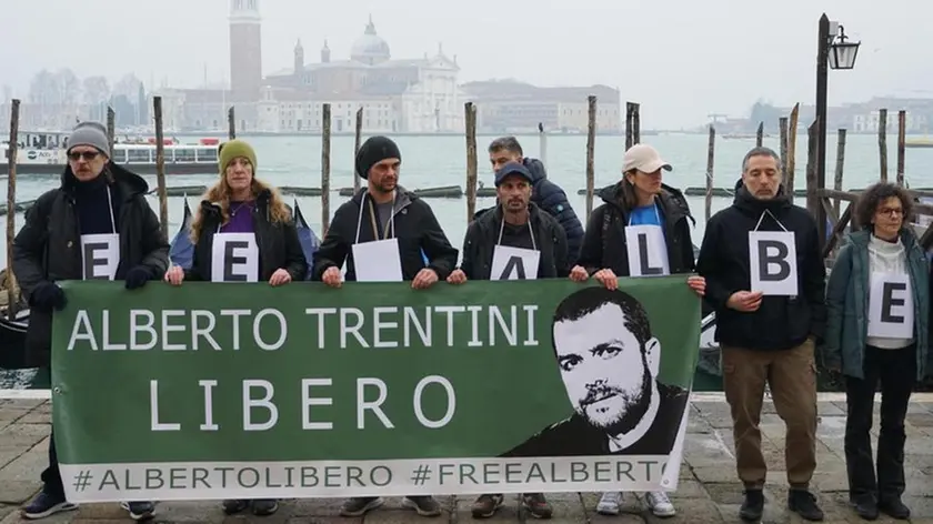 La manifestazione in Piazza San Marco