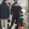 Vigili del fuoco e carabinieri sul luogo dell'infortunio mortale (ph Pòrcile)