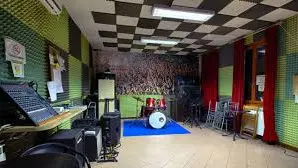 La sala prove del Centro Musica di Murano