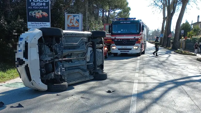 Il luogo dell'incidente