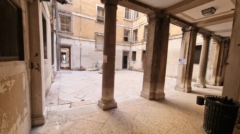 Uno dei cortili di San Marco