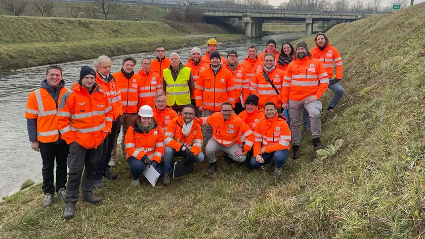 Il team di ingegneri che vegliano sulla sicurezza di ponti, viadotti e cavalcavia di Autostrade Alto Adriatico