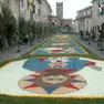 Una vecchia edizione dell'Infiorata a Noale