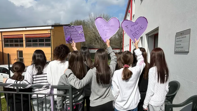 Alcune delle ragazze ospitate alla Casa delle Farfalle di Portogruaro, centro per la cura dei Dca