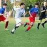 Una partita di calcio giovanile